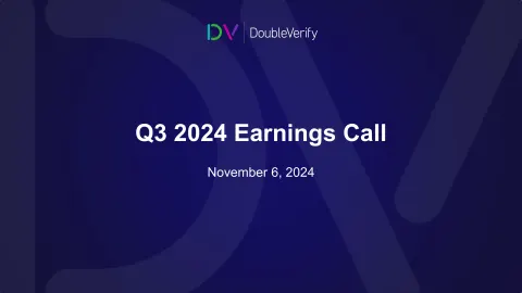 DoubleVerify | Results Presentation Deck | 17 slides