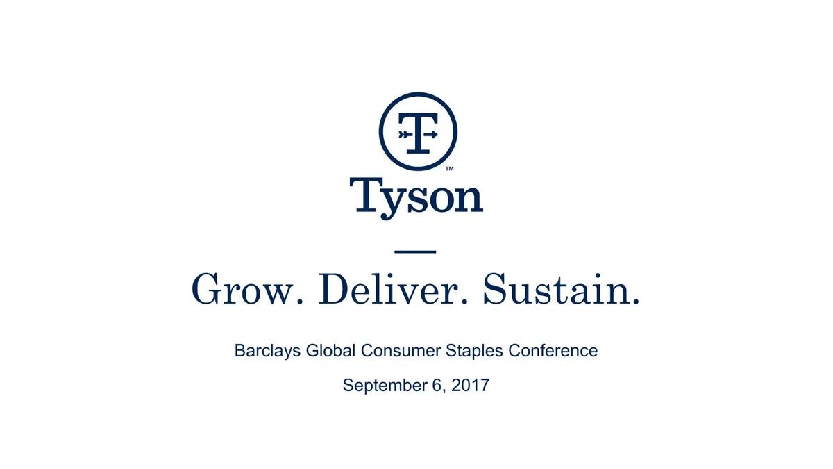 TSN Barclays Consumer Staples FINAL · slide 1