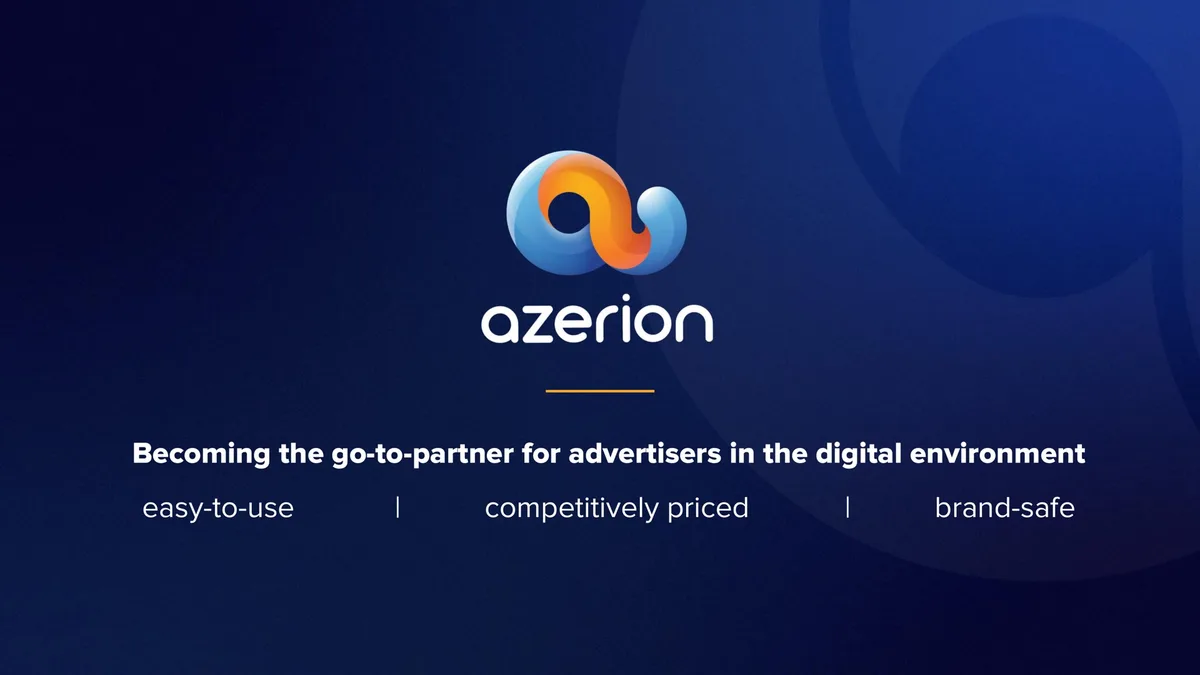 Azerion | Investor Presentation Deck | 34 slides · slide 1