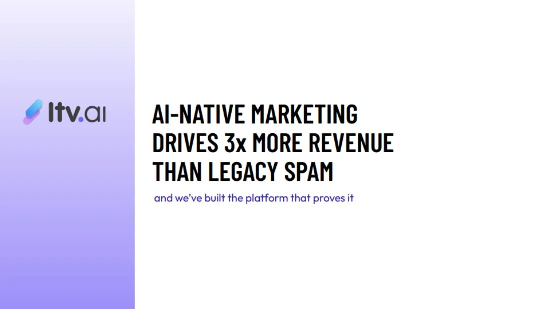 AI marketing startup LTV.ai raises $5M Series A: see the pitch deck · slide 1