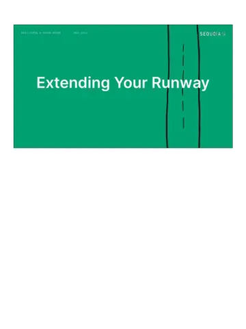 Extending Your Runway Sequoia Capital 2022 adjusted small