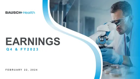 Bausch Health Companies | Results Presentation Deck | 53 slides