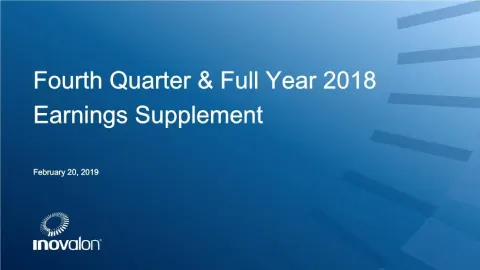 Inovalon | Results Presentation Deck | 33 slides