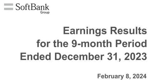 SoftBank | Results Presentation Deck | 81 slides