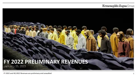 Zegna | Results Presentation Deck | 25 slides