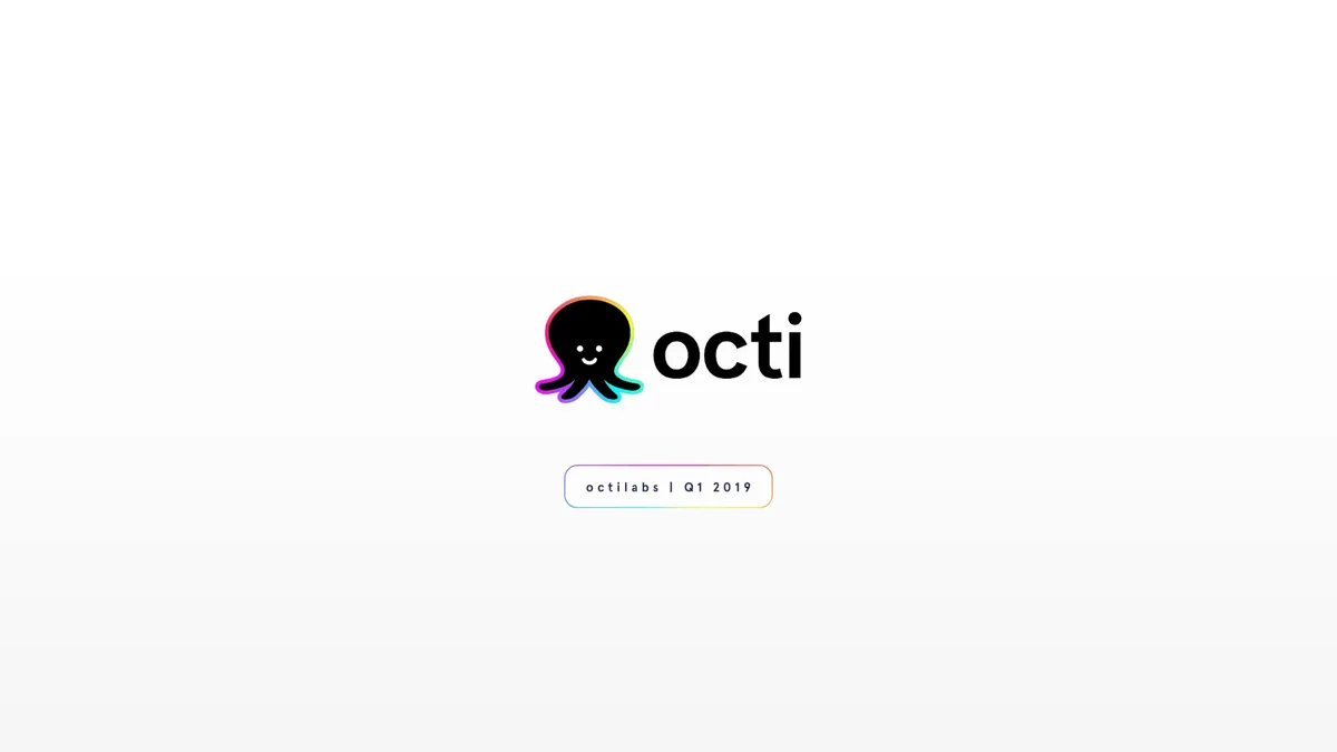 Minimalist design featuring company logo and date/entity identifier.
