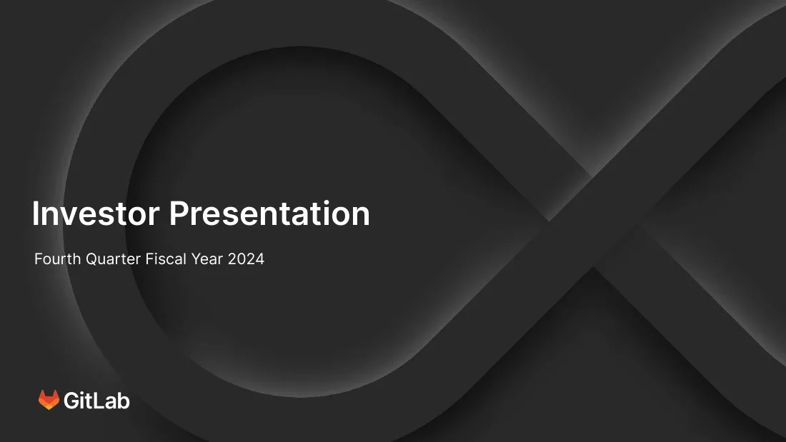 2024 Q4FY24 Investor Presentation · slide 1