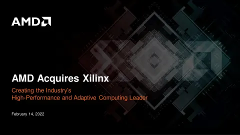 AMD | Mergers and Acquisitions Presentation Deck | 12 slides