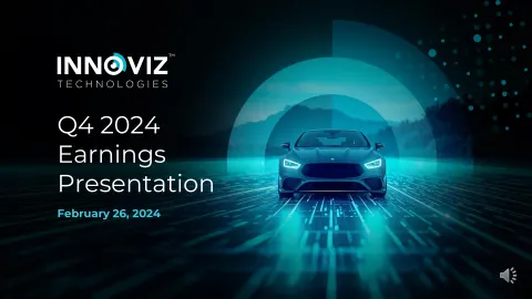 Innoviz | Results Presentation Deck | 20 slides