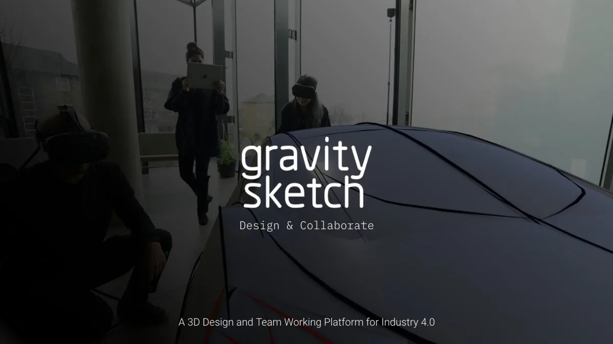 Kindred Capital backed VR design startup Gravity Sketch in a $3.7 million funding round after seeing this pitch deck · slide 1