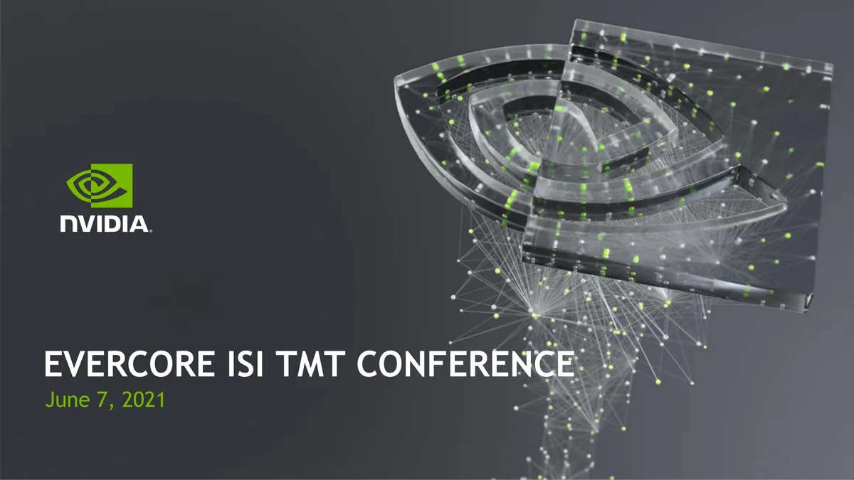 NVIDIA | Investor Conference Presentation Deck | 7 slides · slide 1