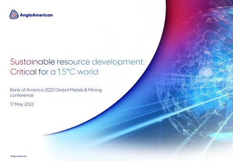 AngloAmerican | ESG Presentation Deck | 18 slides