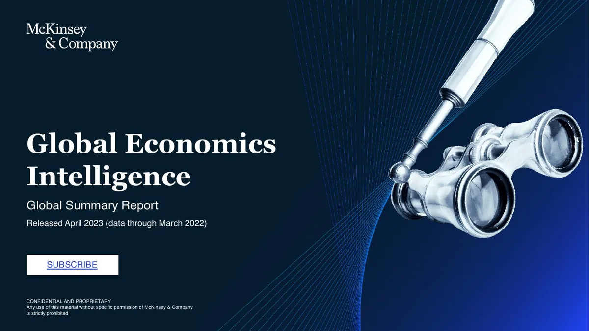 Global Economics Intelligence Apr 2023 · slide 1