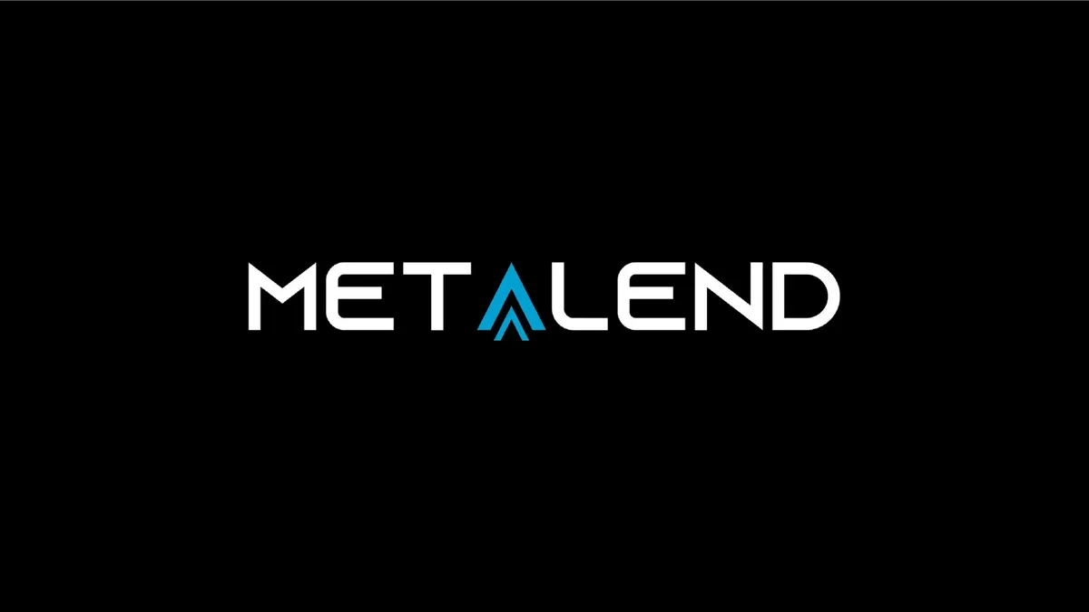 Pitch deck: MetaLend, crypto bank, raised seed funding from Pantera Capital · slide 1