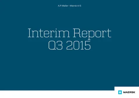 Maersk | Results Presentation Deck | 40 slides