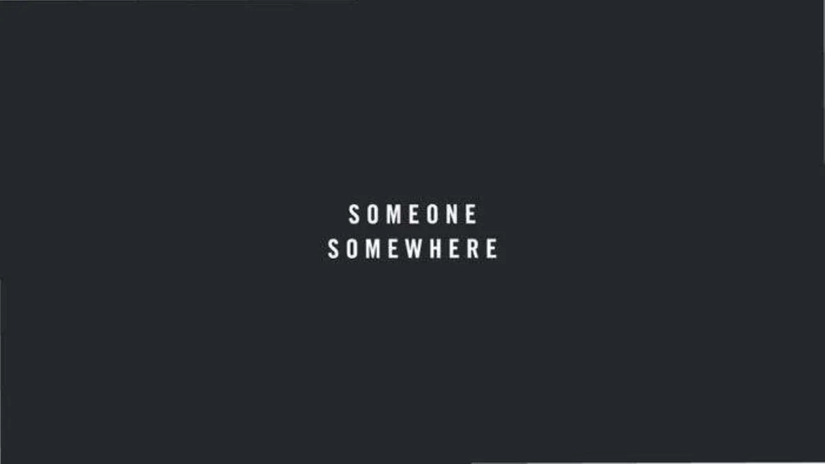 Someone Somewhere Pitch Deck · slide 1