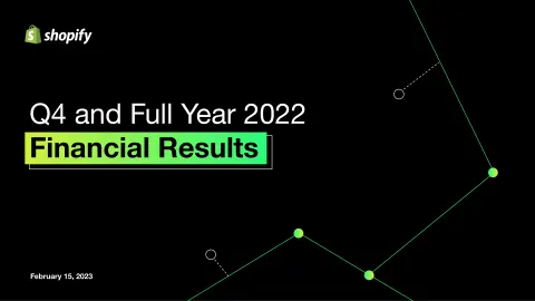 Shopify | Results Presentation Deck | 36 slides