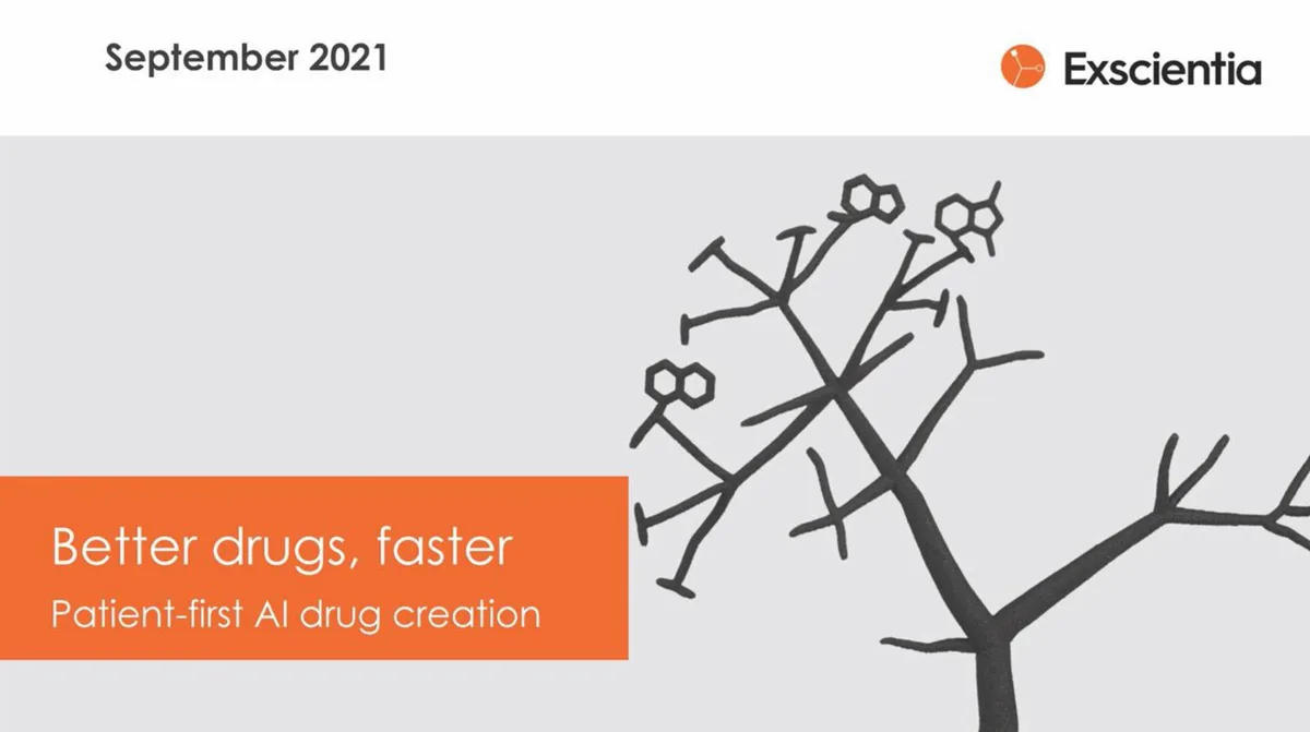The graphic is a stylized tree structure resembling a chemical molecular structure.