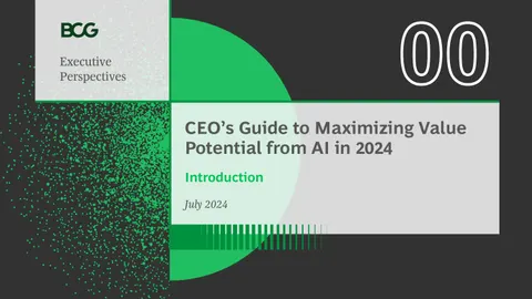 2024 Executive Perspectives CEO s Guide to Maximizing Value Potential from AI in 2024