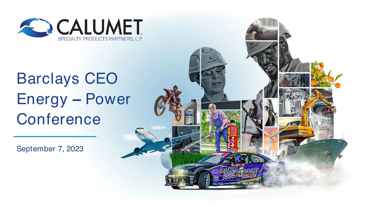 Includes company logo and a collage of industrial and consumer product applications.