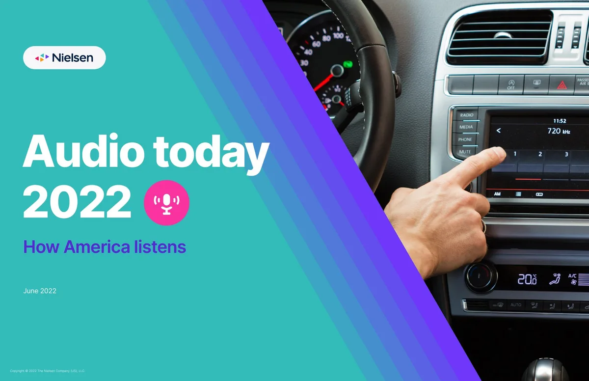 Audio today 2022 How America listens · slide 1