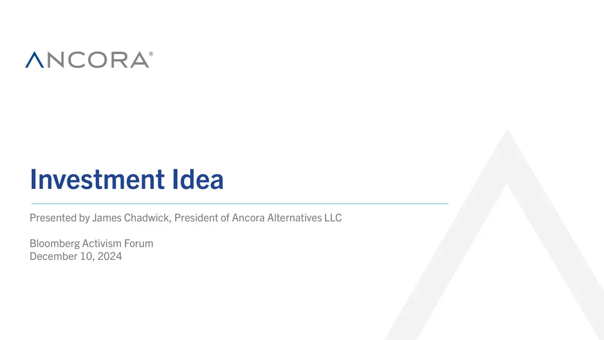 Amcor plc (pro forma Amcor-Berry Global combination) (AMCR) · slide 1