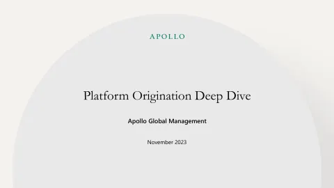 Apollo Global Management | Investor Day Presentation Deck | 119 slides