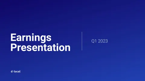 dLocal | Results Presentation Deck | 27 slides