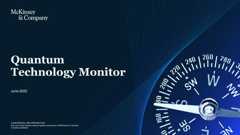 Quantum Technology Monitor 2022