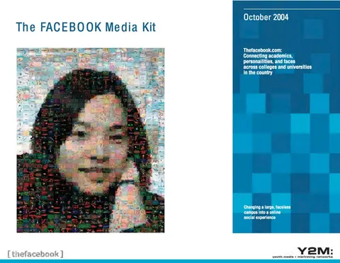 Facebook's first-ever ad sales pitch deck