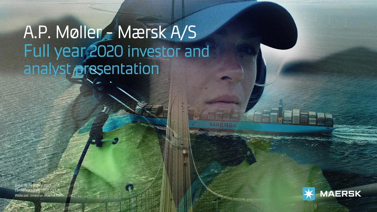 Maersk | Investor Presentation Deck | 59 slides · slide 1