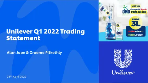 Unilever | Results Presentation Deck | 30 slides