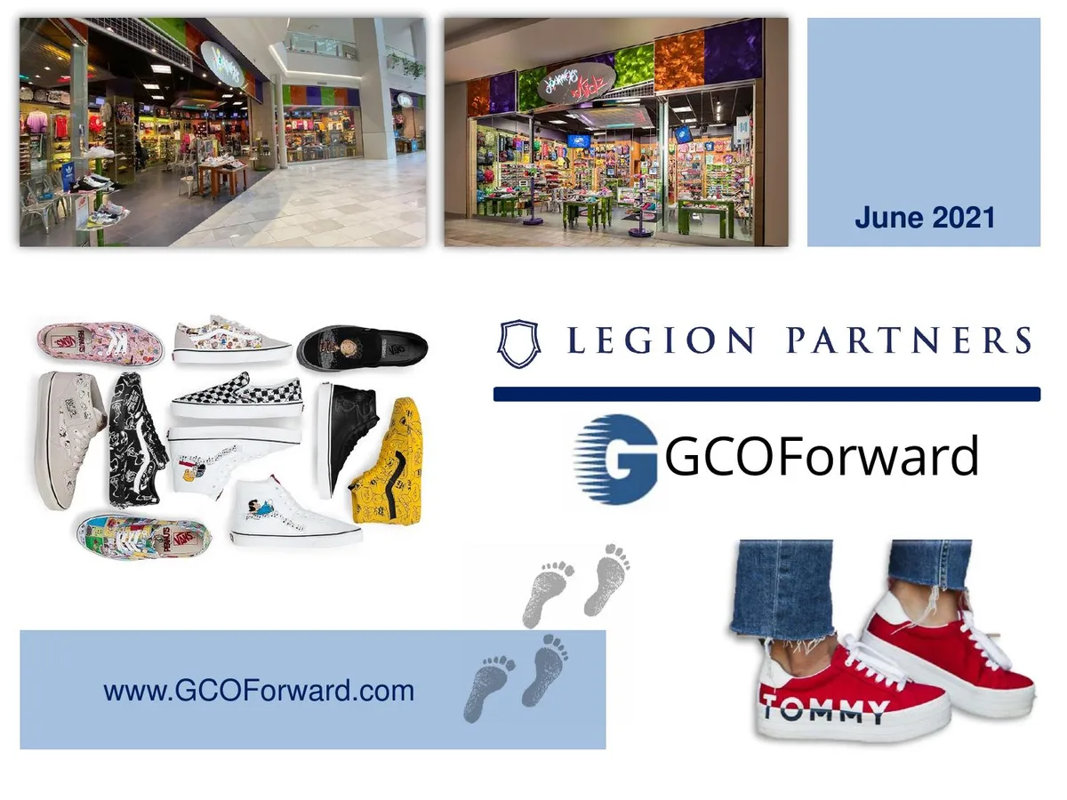 Includes branding for Legion Partners and GCOForward, with a date stamp of June 2021.