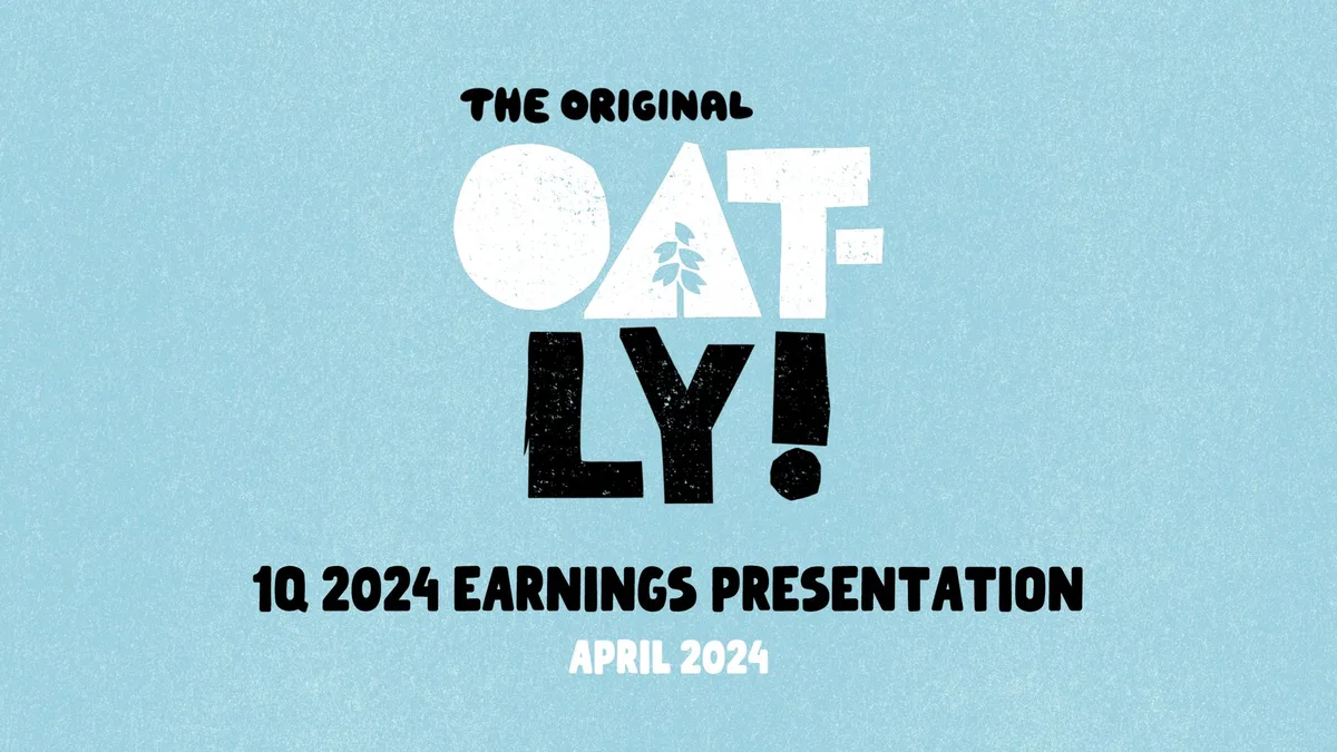 Oatly | Results Presentation Deck | 43 slides · slide 1