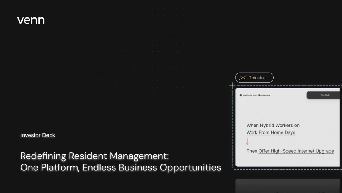 The slide includes a small UI snippet showing a conditional logic rule: 'When Hybrid Workers on Work From Home Days -> Then Offer High-Speed Internet Upgrade'.