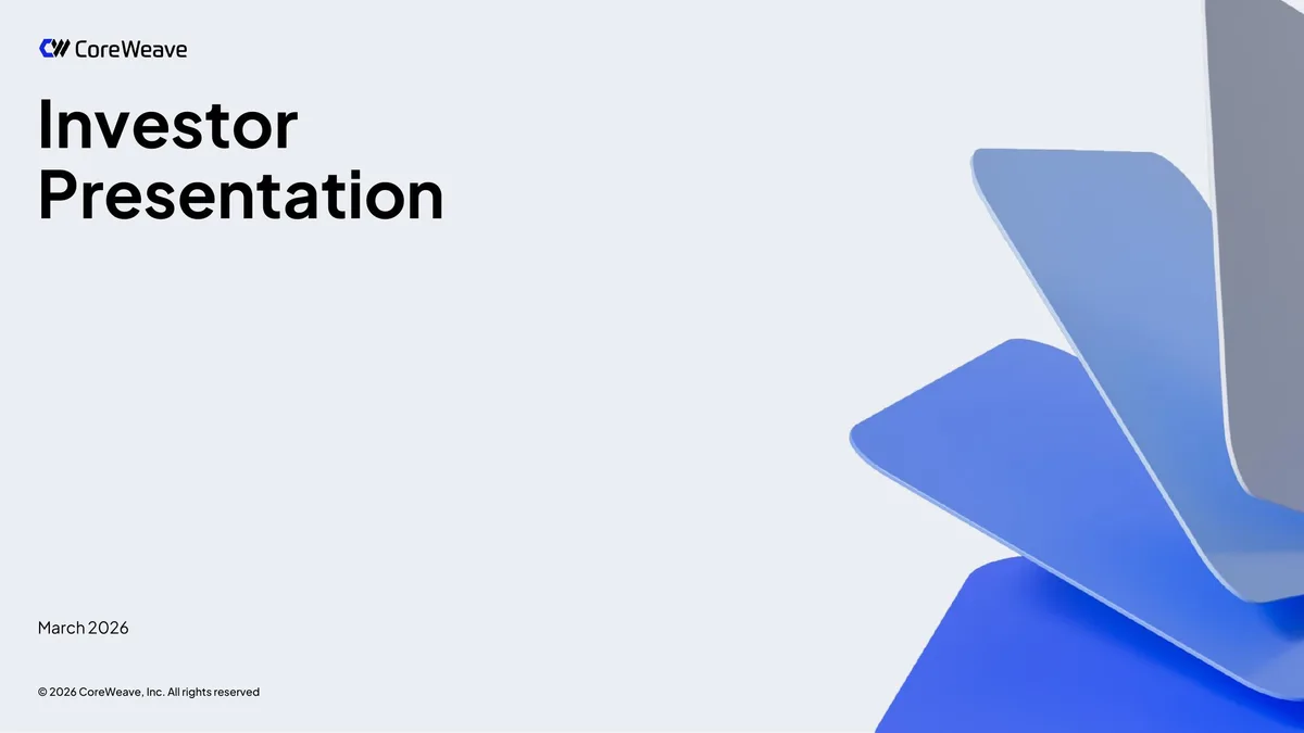 2026 03 Investor Presentation · slide 1