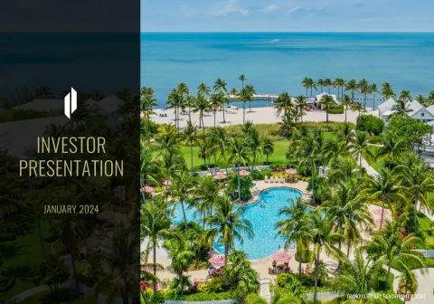 DiamondRock Hospitality | Investor Presentation Deck | 10 slides