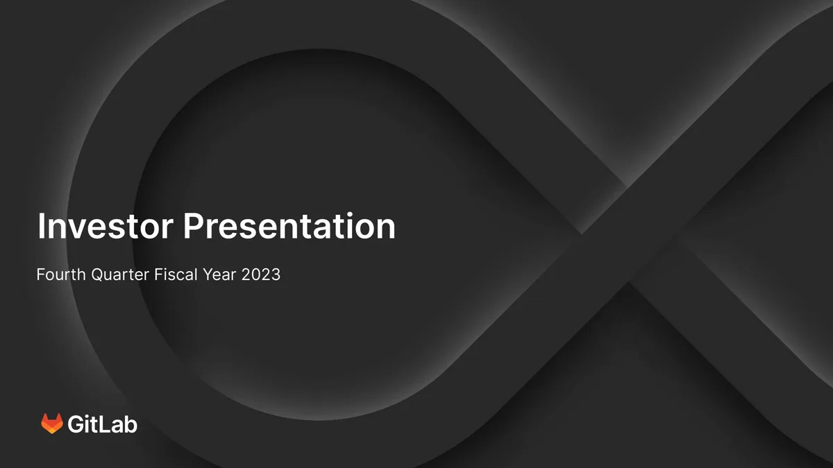 GitLab | Results Presentation Deck | 45 slides · slide 1