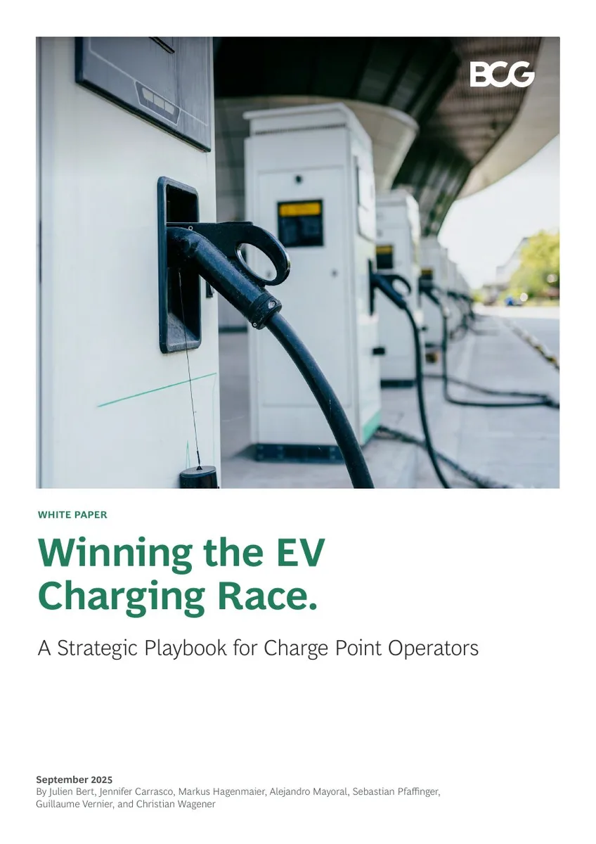 Winning the EV Charging Race · slide 1