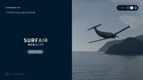 Surf Air | Investor Presentation Deck | 19 slides