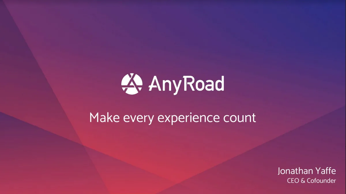 Read the pitch deck the marketing lead behind Red Bull's craziest publicity stunts used to raise $47 million for his data startup from investors like Andreessen Horowitz and BlackRock · slide 1