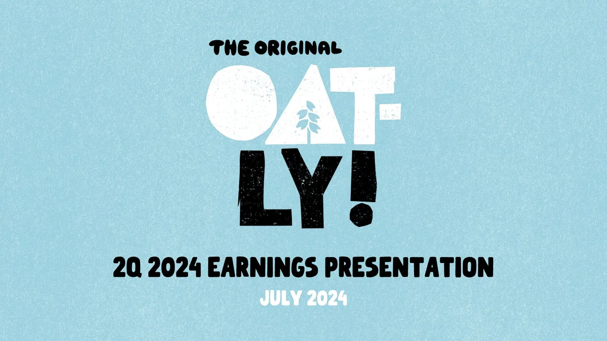 Oatly | Results Presentation Deck | 42 slides · slide 1