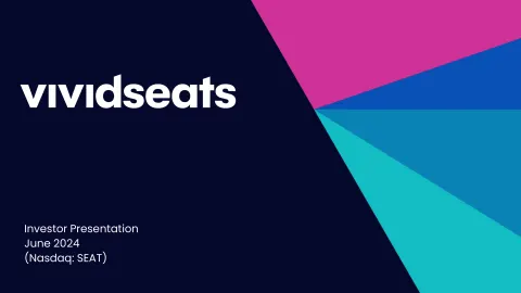 Vivid Seats | Investor Presentation Deck | 22 slides
