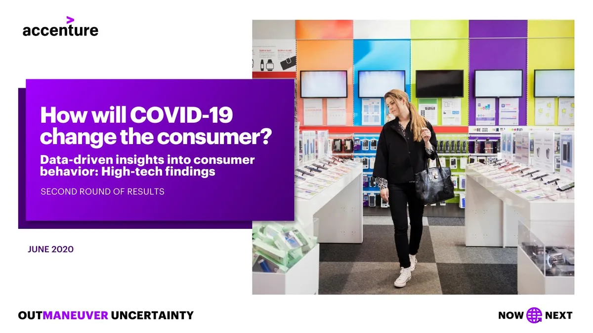 How will COVID-19 change the consumer? · slide 1