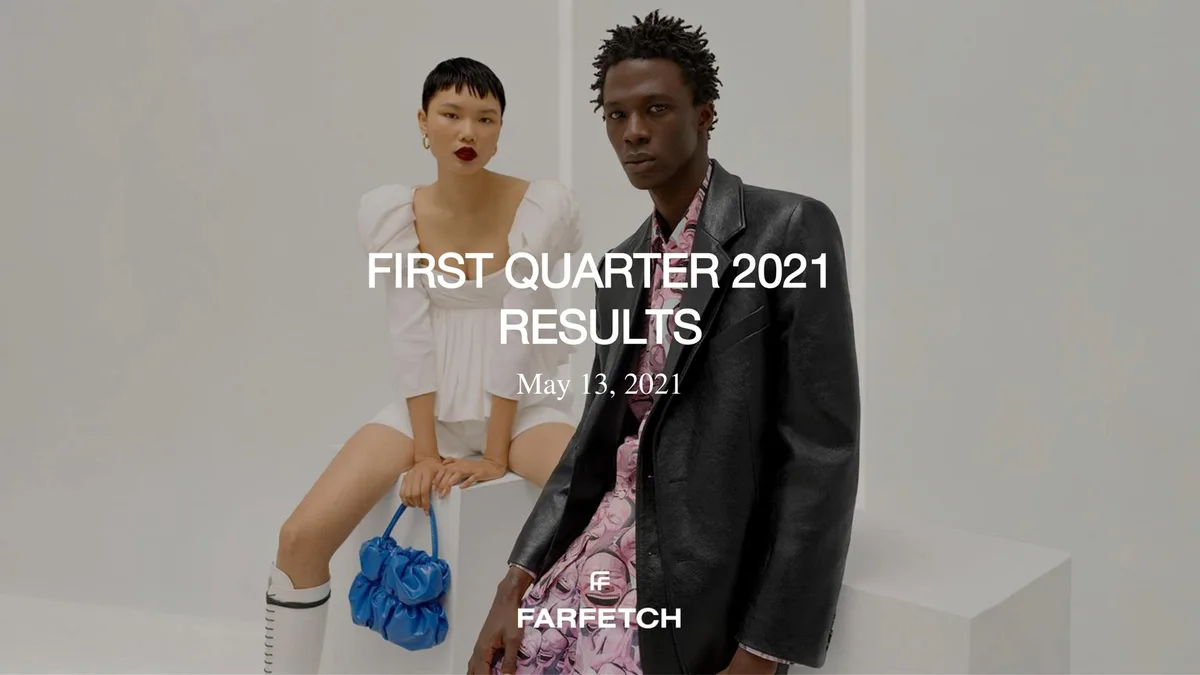 Farfetch | Results Presentation Deck | 15 slides · slide 1