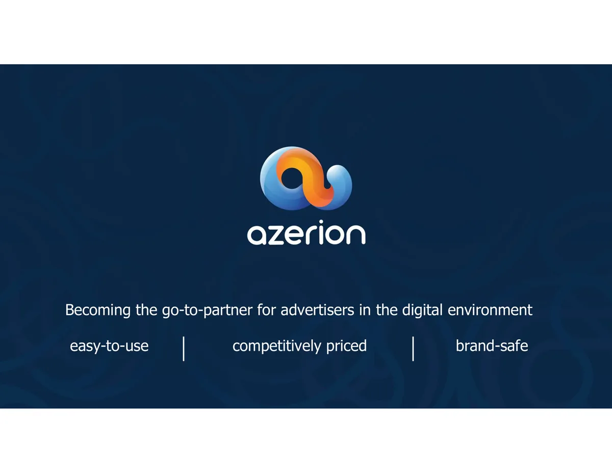 Azerion | Investor Presentation Deck | 45 slides · slide 1