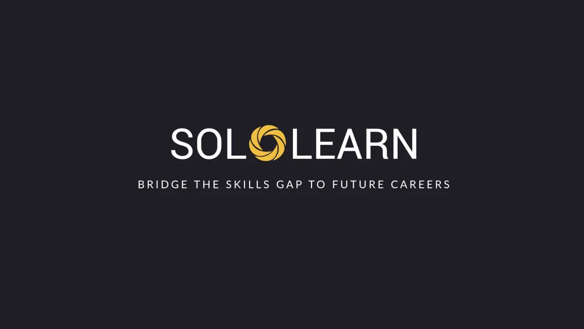 Sololearn used this 22-page pitch deck to raise $24 million. Now it's rolling out coding courses specifically for finance. · slide 1