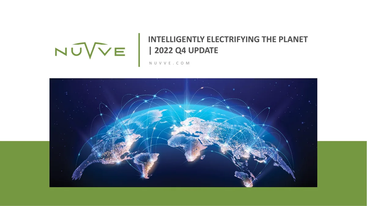 Nuvve | Results Presentation Deck | 45 slides · slide 1