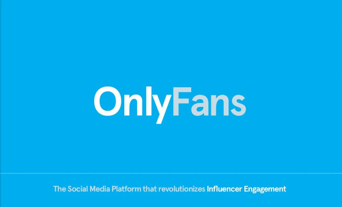 OnlyFans | Other Presentation Deck | 8 slides · slide 1