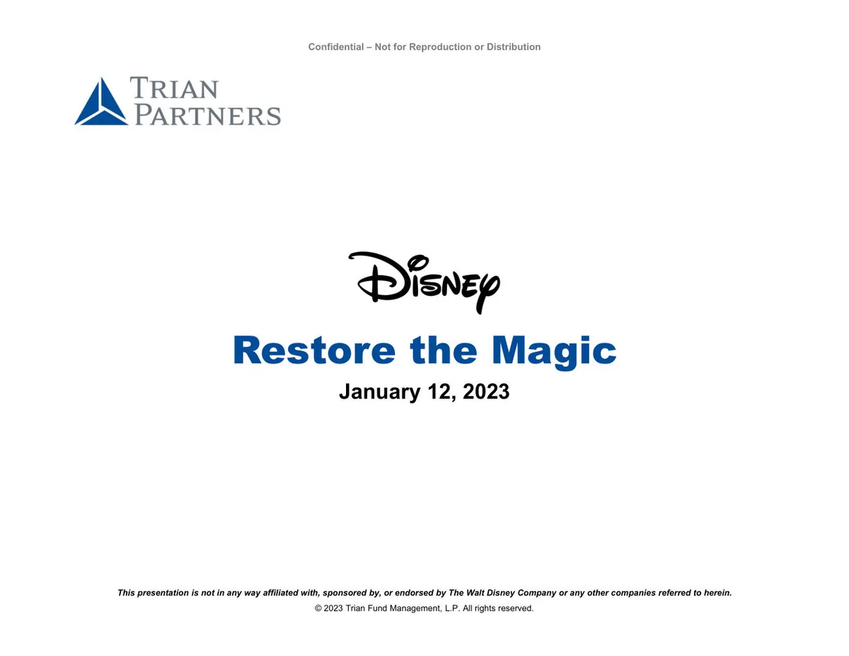 The Walt Disney Company (DIS) · slide 1
